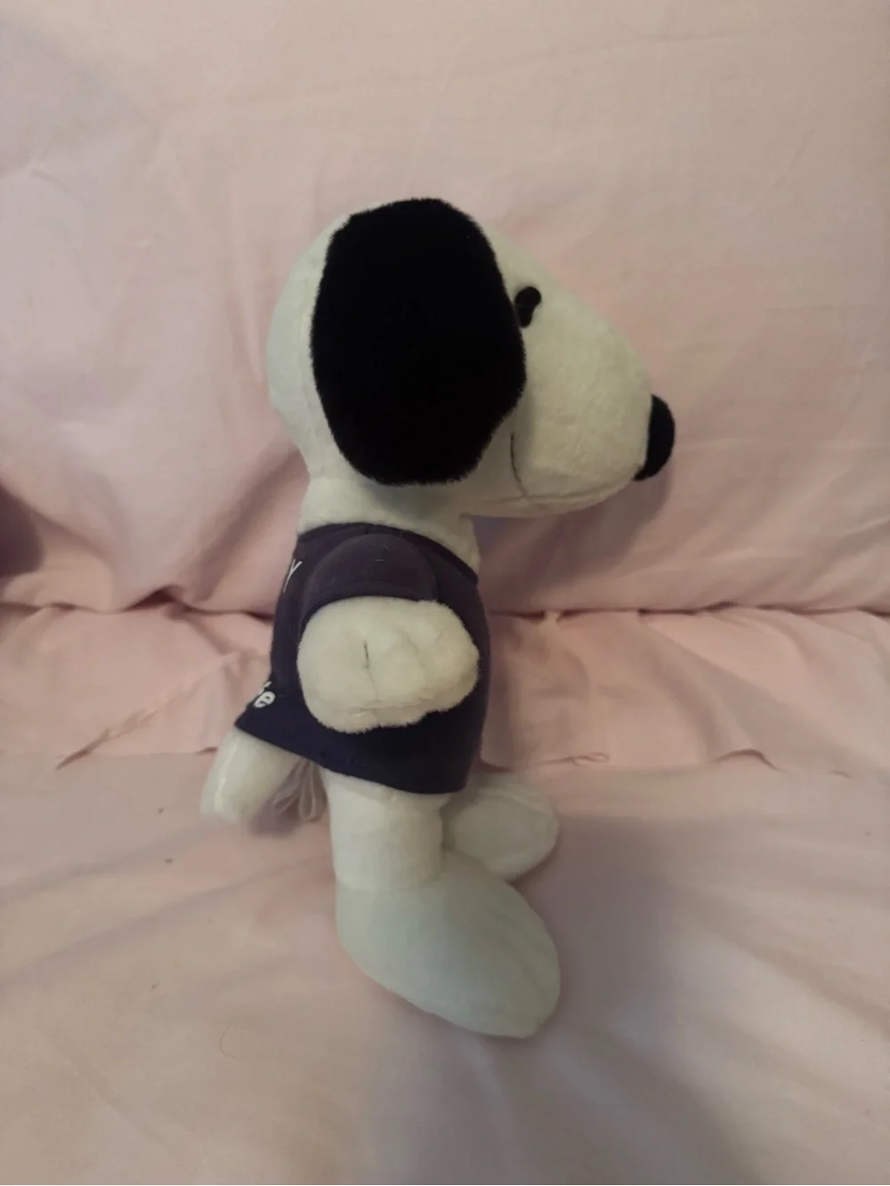 New York Yankees Snoopy Plush Doll SGA 2011 in Blue Metlife Peanuts Jersey NEW